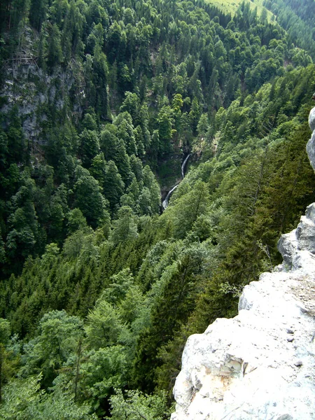 Postalmklamm Canon Ferrata Salzburg Austrian Salzkammergut Austria — стоковое фото