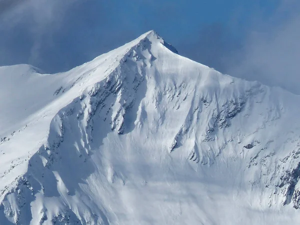 Escursione Invernale Alla Montagna Del Pendling Tirolo Austria — Foto Stock