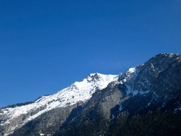 Зимний Поход Гору Плейзенкирхен Тироль Австрия — стоковое фото