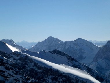Pleisenspitze dağına kış yürüyüşü turu, Tyrol, Avusturya