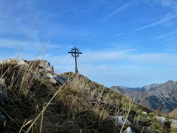 Topkruising Pleisspitze Tirol Oostenrijk — Stockfoto