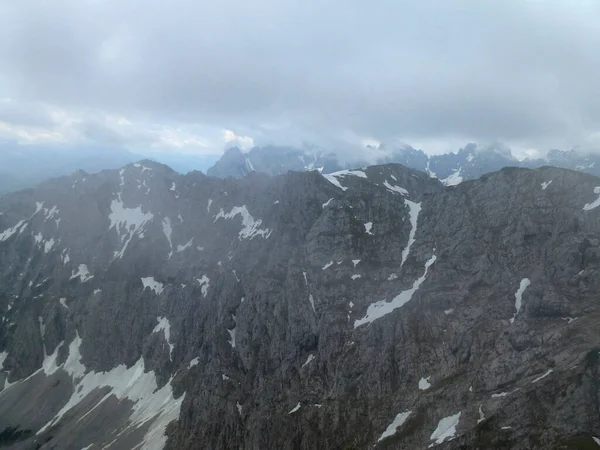 Escursione Montagna Pyramidenspitze Tirolo Austria Estate — Foto Stock