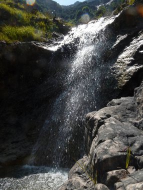 Almanya, Bavyera 'daki Schildenstein Dağı' na dağ yürüyüşü turu