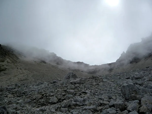 Passeio Montanha Para Montanha Soiernspitze Baviera Alemanha — Fotografia de Stock