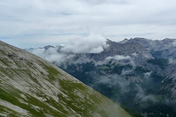 Bergwandeltocht Naar Soiernspitze Beieren Duitsland — Stockfoto