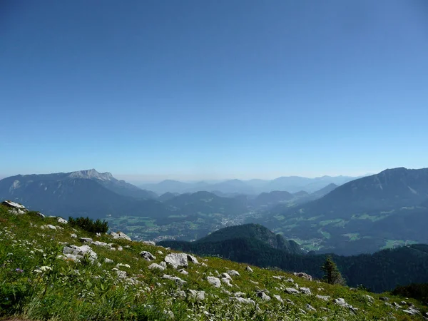 Watzmann Bergwandelen Beieren Duitsland — Stockfoto