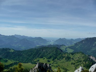 Ferrata üzerinden Widauersteig, Scheffauer Dağı, Tyrol, Avusturya
