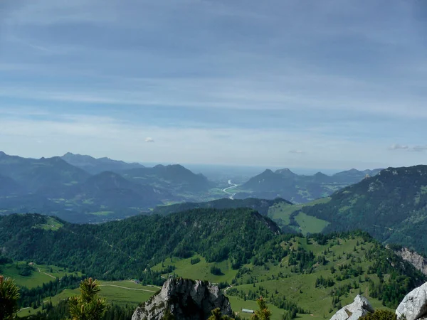 Widauersteig Ferrata Scheffauer Mountain Tyrol Austria — стокове фото
