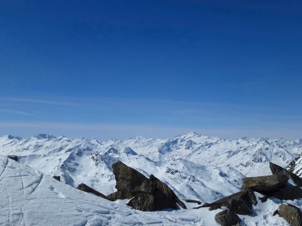 Wilder Pfaff Skitour Tirol Österreich — Stockfoto