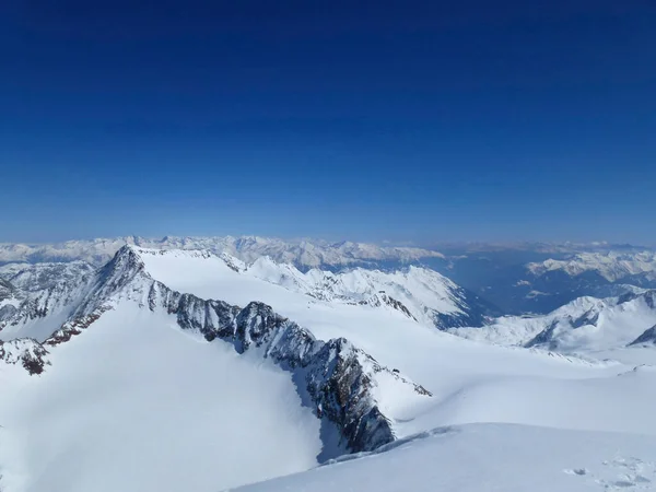 Wilder Pfaff Mountain Ski Tour Tyrol Austria — 스톡 사진