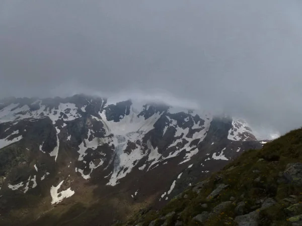 Sentiero Escursionistico Alta Quota Stubai Giro Tirolo Austria — Foto Stock