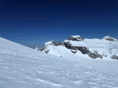 Stubacher Sonnblick dağı, alp kayak turu, Tyrol, Avusturya