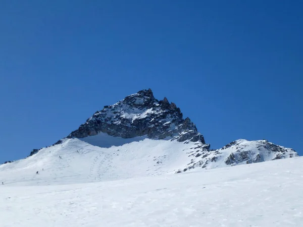 奥地利蒂罗尔Stubacher Sonnblick山高山滑雪之旅 — 图库照片