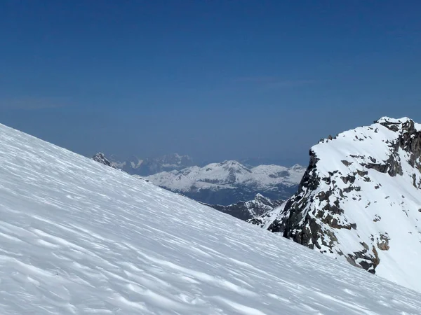 Stubacher Sonnblick Mountain Tour Sci Alpino Tirolo Austria — Foto Stock