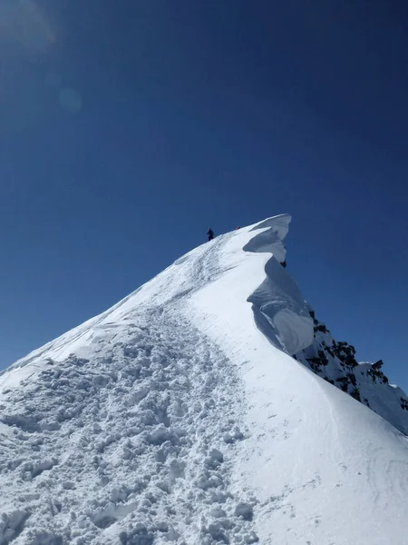 Góra Stubacher Sonnblick Szlak Narciarski Alpejski Tyrol Austria — Zdjęcie stockowe