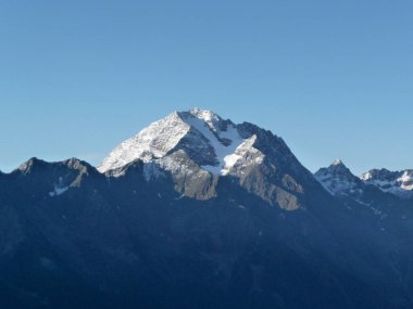 Tyrol, Avusturya 'da Stubai yüksek irtifa yürüyüş parkuru