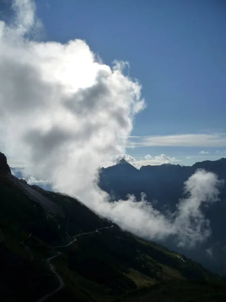 Stubai High Altitude Hiking Trail Tyrol Austria — Stock Photo, Image