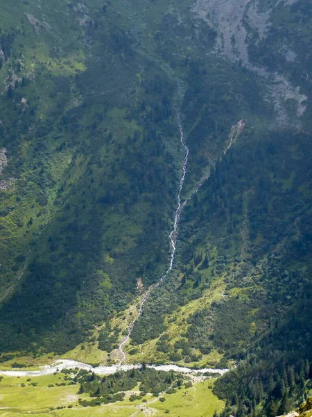 Sentiero Escursionistico Alta Quota Stubai Giro Tirolo Austria — Foto Stock