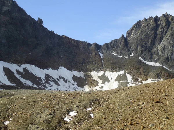 Високогірний Пішохідний Маршрут Stubai Коло Тіролі Австрія — стокове фото