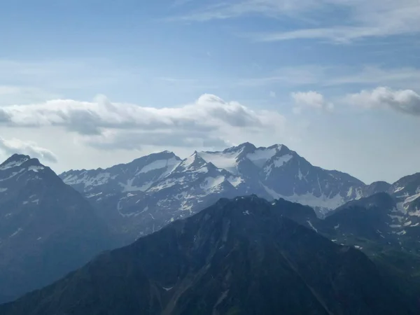 Високогірний Пішохідний Маршрут Stubai Коло Тіролі Австрія — стокове фото