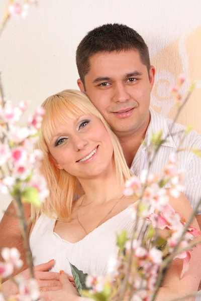 Happy young couple in love — Stock Photo, Image