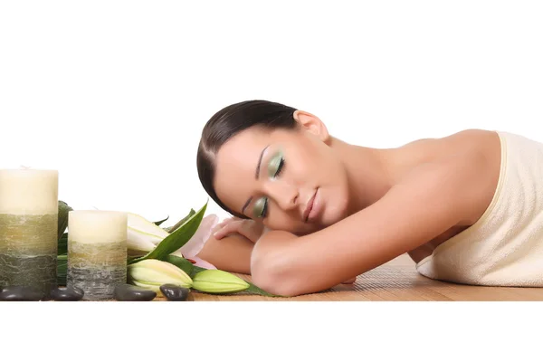 Relaxation in the spa — Stock Photo, Image