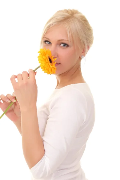 Portrait of cheerful smiling girl — Stock Photo, Image