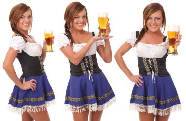 bira güzel genç gülümseyen kadın