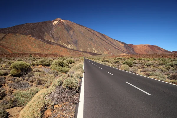 谷的火山泰特内里费岛，西班牙 — 图库照片