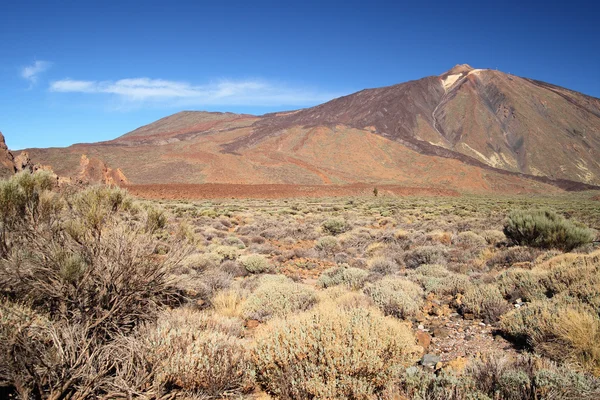 Sopečná hora Teide. Kanárské ostrovy, Španělsko — Stock fotografie