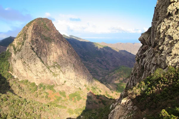 Mountain landscape of the island of La Gomera. Canary Islands. Spain — Stock Photo, Image