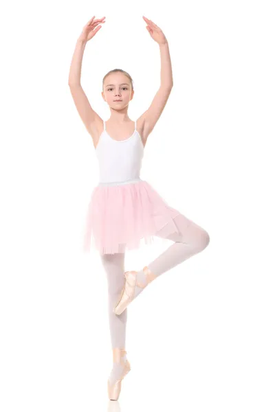 Girl dressed as a ballerina — Stock Photo, Image