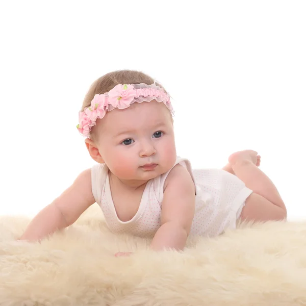 Brillante retrato bebé —  Fotos de Stock