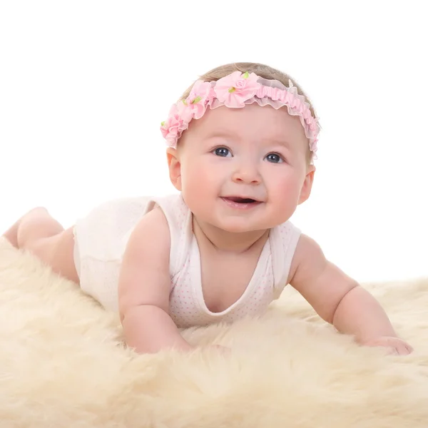 Bright portrait baby Royalty Free Stock Images