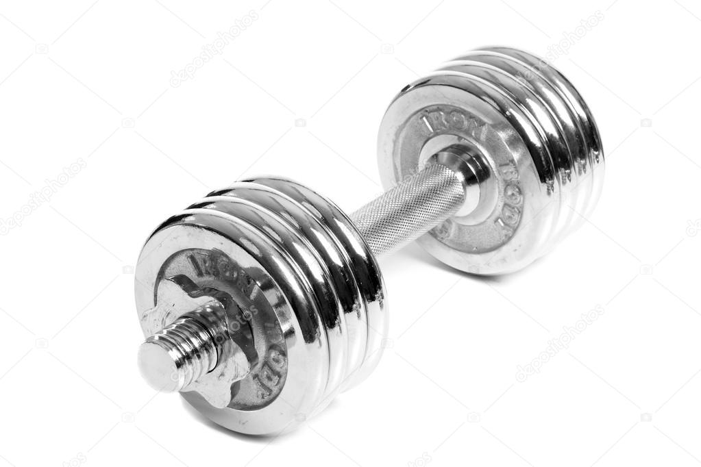 Foto chrome dumbbells