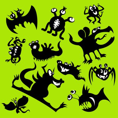 Monsters clipart