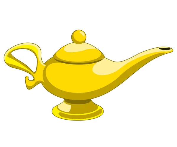 Aladdin's lamp — Stock Vector