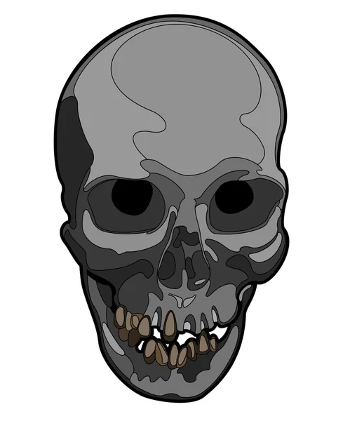 Vector Skull artwork — Stock Vector