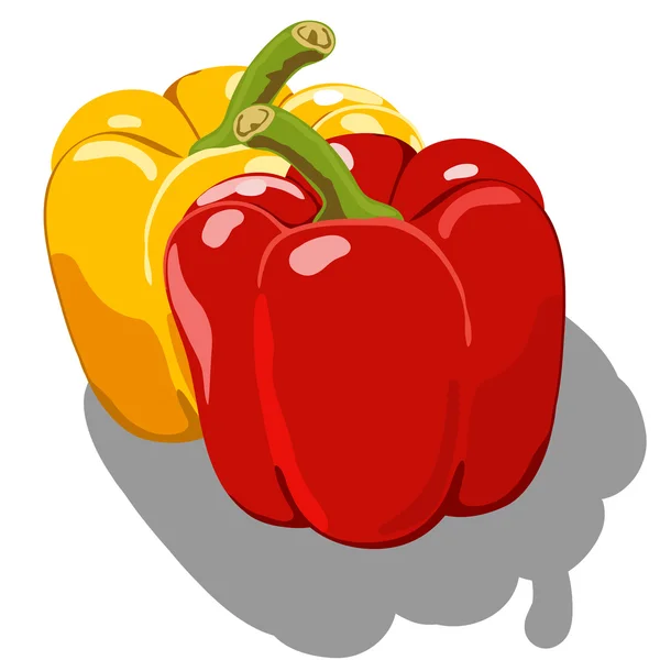 Sweet pepper — Stock Vector