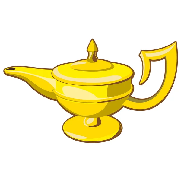 Lampe d'Aladin — Image vectorielle