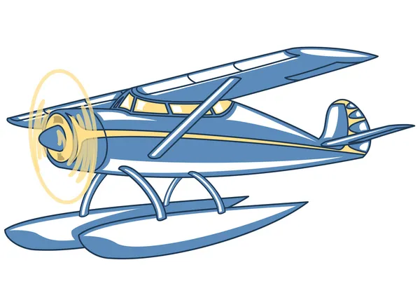 Avión de mar — Vector de stock