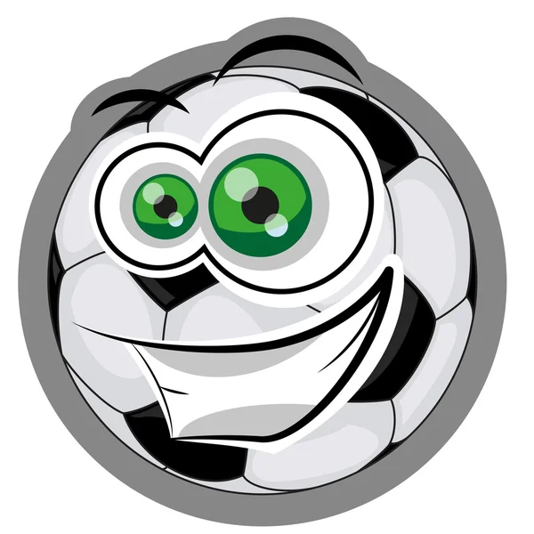 Ballon de football — Image vectorielle