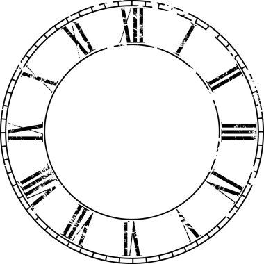 Vektör vintage saat