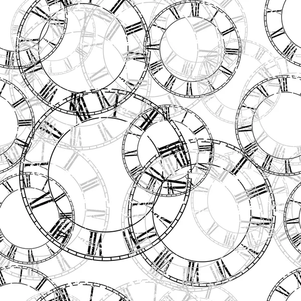 Reloj Vector vintage — Vector de stock