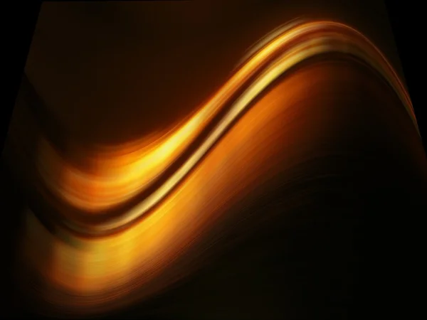 Flamme orange abstraite — Photo