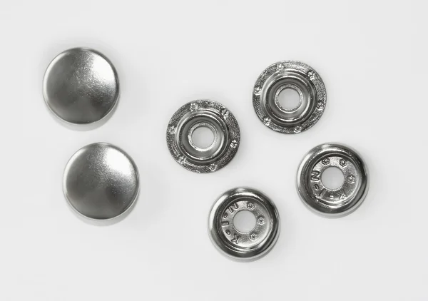 Snap fasteners — Stock Photo, Image