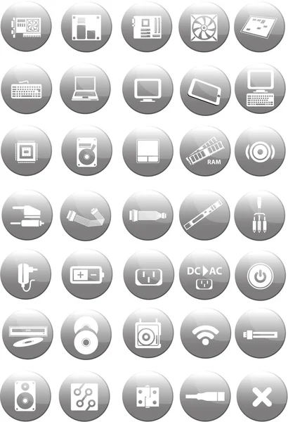 Computer icons — Stock Photo, Image