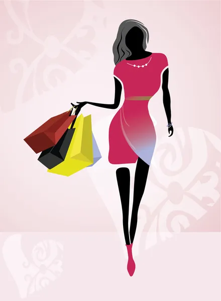 Woman shopping — Stock Photo, Image