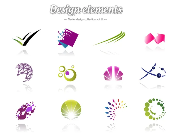 Design set — Stock Vector