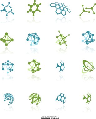 molekül Icons set
